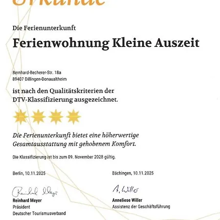 Kleine Auszeit In
